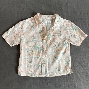 Zara Kids Aloha Shirt, Size 2-3